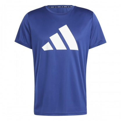 Front - Adidas Mens Run It T-Shirt