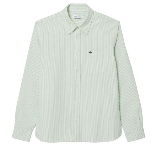 Front - Lacoste Mens Striped Regular Shirt