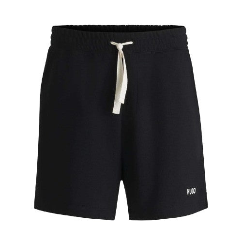 Front - Hugo Mens Dulasho Contrast Logo Shorts