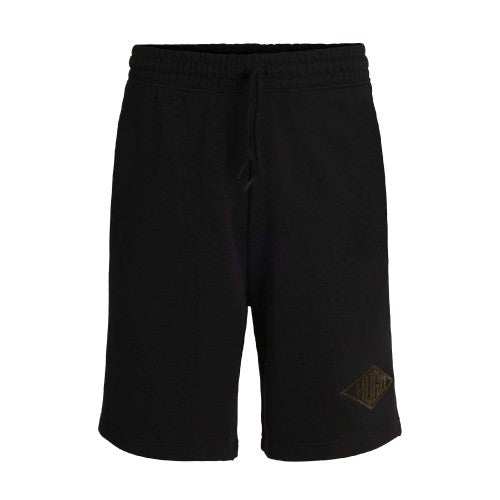 Front - Hugo Mens Damtus Embroidered Logo Shorts