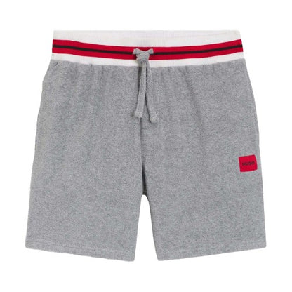 Front - Hugo Mens Jaxon Contrast Waistband Shorts