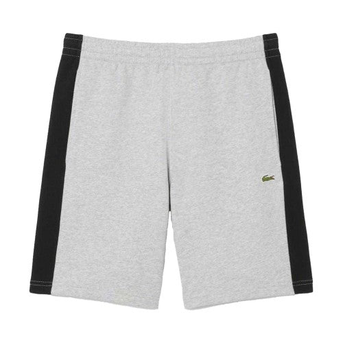 Front - Lacoste Mens Fleece Colour Block Shorts