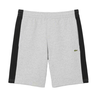Front - Lacoste Mens Fleece Colour Block Shorts