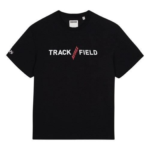 Front - Avirex Mens Track N Field T-Shirt