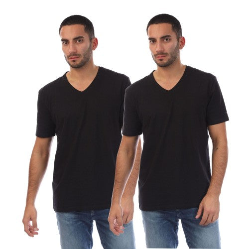 Front - Boss Mens V Neck T-Shirt (Pack of 2)