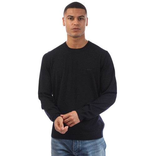 Front - Boss Mens Bagritte-E Jumper
