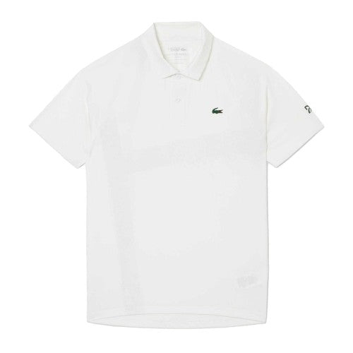 Front - Lacoste Mens Novak Djokovic On Court Tennis Polo Shirt