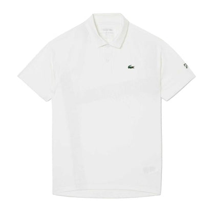 Front - Lacoste Mens Novak Djokovic On Court Tennis Polo Shirt