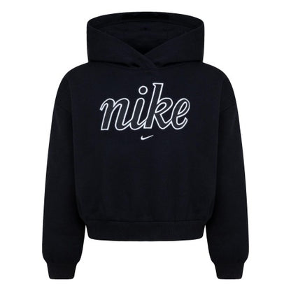 Front - Nike Childrens/Kids Club Fleece Boxy Hoodie