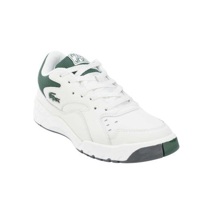Front - Lacoste Mens Aceline Leather Trainers