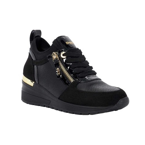 Front - Dune London Womens/Ladies Eilisia Wedge Heel Trainers