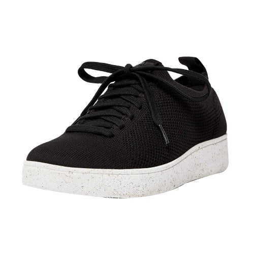 Front - Fit Flop Womens/Ladies Rally E01 Knitted Trainers