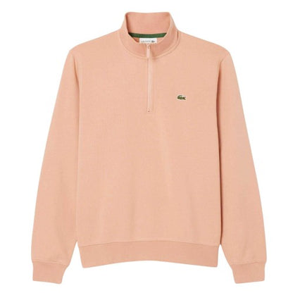 Front - Lacoste Mens Fleece Zipped Sweatshirt