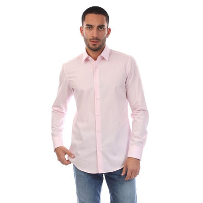 Front - Boss Mens H-Hank-S-Kent Slim Shirt