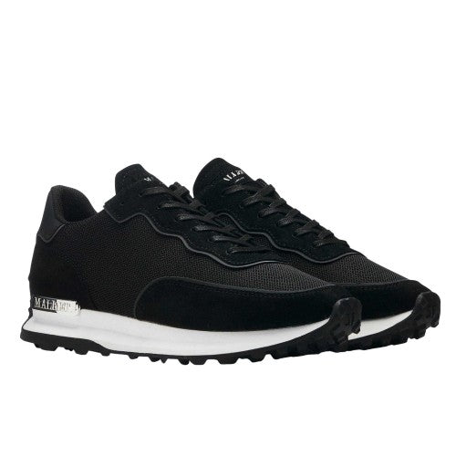 Front - Mallet Mens Caledonian Suede Trainers