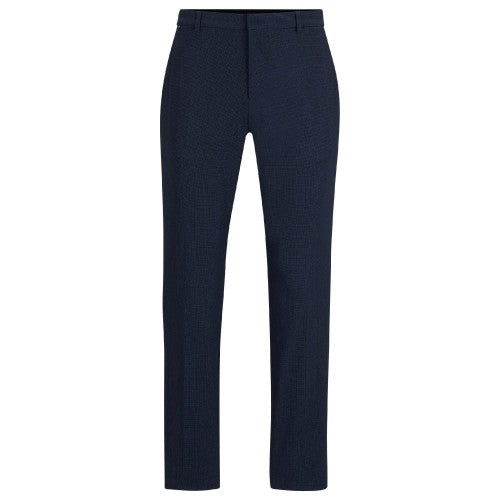 Front - Boss Mens P-Genius Slim Trousers