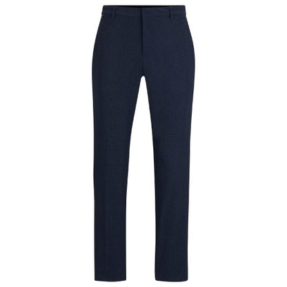 Front - Boss Mens P-Genius Slim Trousers
