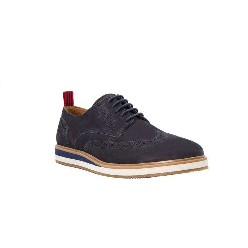 Front - Dune London Mens Britle Nubuck Casual Shoes