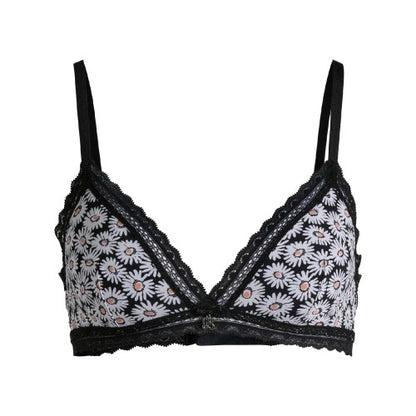 Front - Hugo Womens/Ladies Daisy Lace Trim Bra