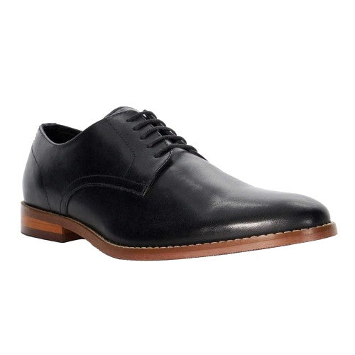 Front - Dune London Mens Leather Derby Shoes