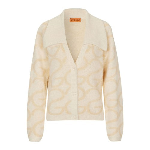Front - Stine Goya Womens/Ladies Cropped Long-Sleeved Cardigan