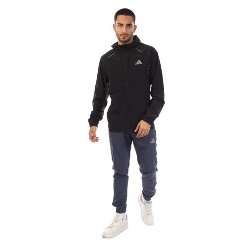 Front - Adidas Mens Climacool Woven Track Jacket