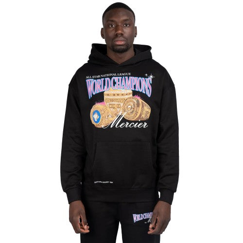 Front - Mercier Mens Champions Ring Hoodie