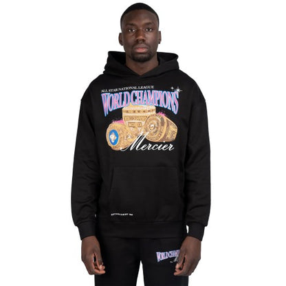 Front - Mercier Mens Champions Ring Hoodie