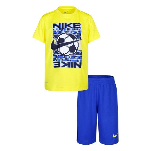 Front - Nike Childrens/Kids Icon Top & Shorts Set