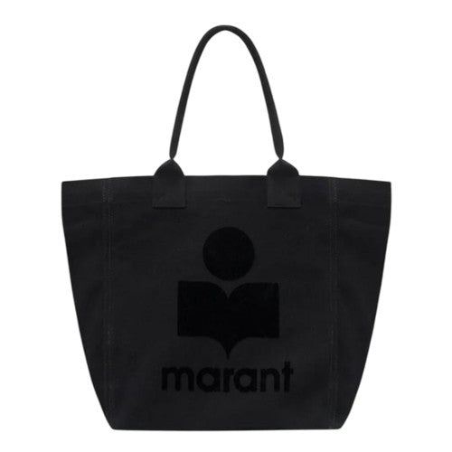 Front - Isabel Marant Yenky Canvas Handbag