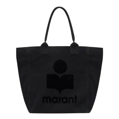 Front - Isabel Marant Yenky Canvas Handbag