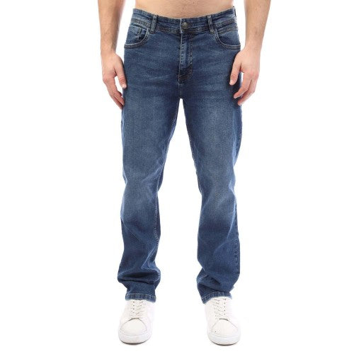 Front - Duck and Cover Mens Hydras Straight Jeans