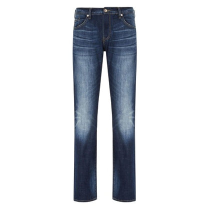 Front - Armani Exchange Mens J13 Slim Jeans