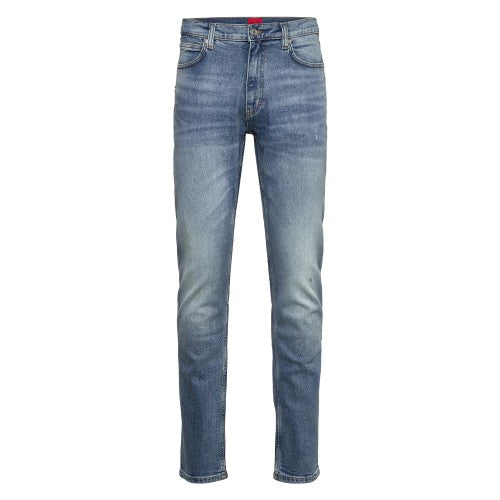 Front - Hugo Mens 734 Extra-Slim Jeans