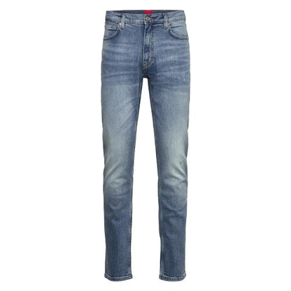 Front - Hugo Mens 734 Extra-Slim Jeans