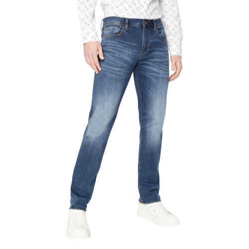 Front - Armani Exchange Mens J13 Slim Jeans