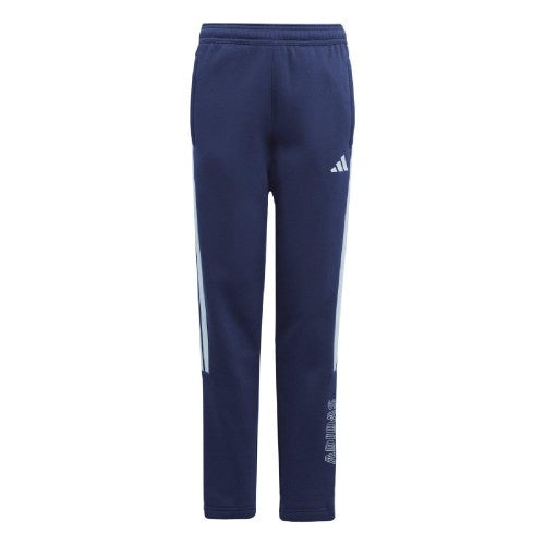 Front - Adidas Childrens/Kids House Of Tiro Fleece Tracksuit Bottoms