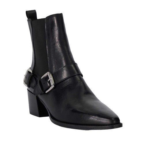 Front - Dune London Womens/Ladies Panino Leather Ankle Chelsea Boots
