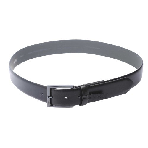 Front - Boss Unisex Adult Barn Leather Stretch Waist Belt