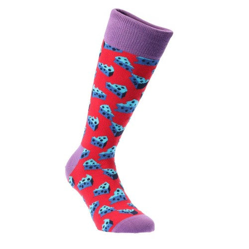 Front - Happy Socks Unisex Adult Cheese Socks