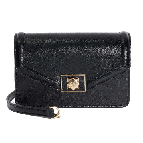 Front - Dune London Womens/Ladies Dassia Rattan Crossbody Bag