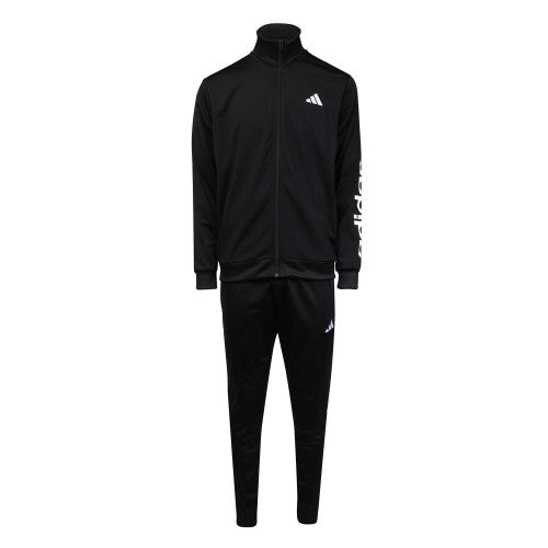 Front - Adidas Mens Linear Tracksuit Set