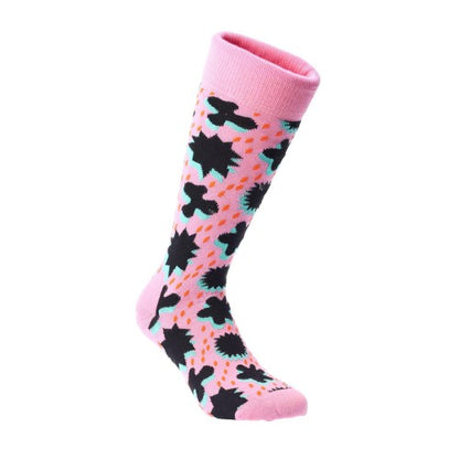 Front - Happy Socks Unisex Adult Comic Relief Socks
