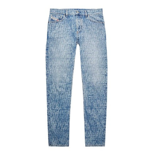 Front - Diesel Mens 1995 D-Sark Straight Leg Jeans