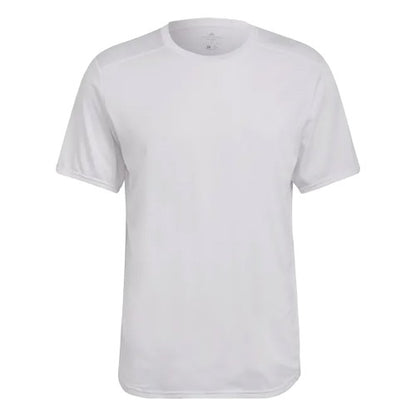 Front - Adidas Mens Designed For Running T-Shirt