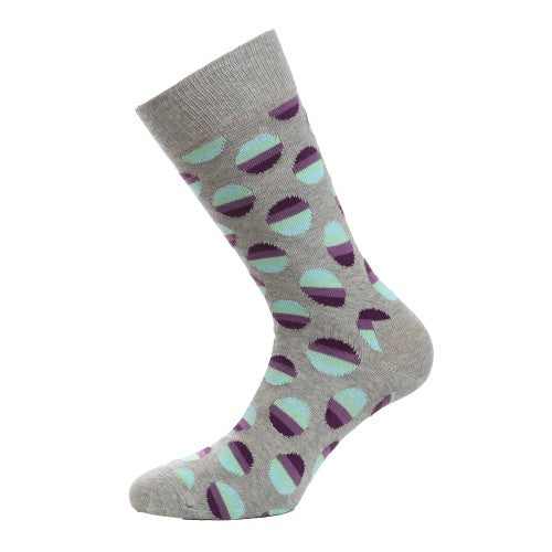 Front - Happy Socks Unisex Adult Sunrise Dotted Socks