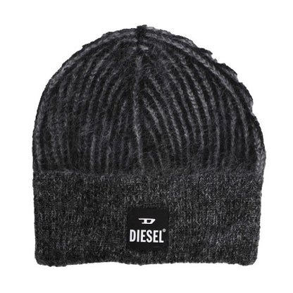 Front - Diesel Mens K-Edro Logo Mohair Beanie