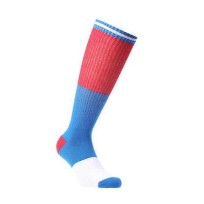 Front - Happy Socks Unisex Adult Colour Block Athletic Socks
