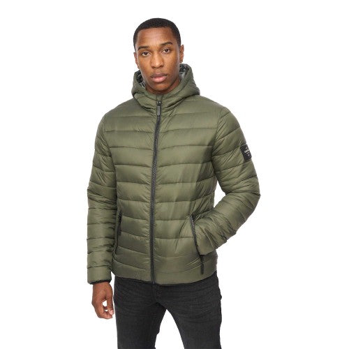 Front - Crosshatch Mens Gattering Jacket