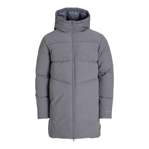 Front - Jack And Jones Mens Brady Long Puffer Jacket